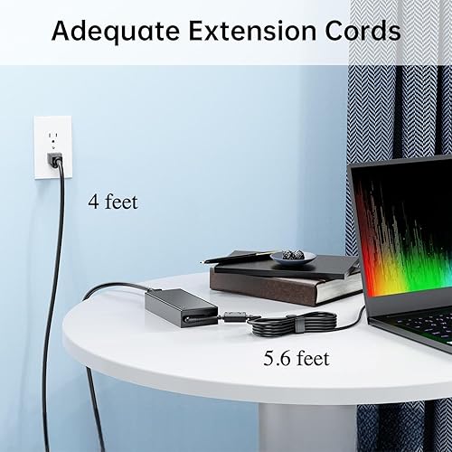 Miniatura 3 de Cargador de 135 W apto para portátil Lenovo ThinkPad X1 Extreme 20MG, P1 20MD 20ME, ideapad Gaming 3-15 L340-15, ADL135SDC3A ADL135NLC3A ADL135NDC3A