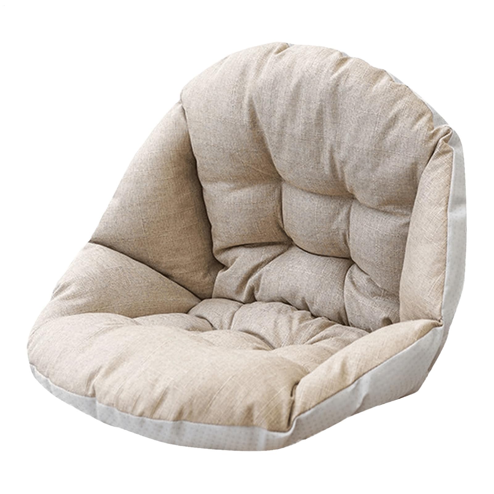 Eiersessel Ersatzkissen 45x45 cm Hängeschaukelkissen für Innen & Außen Sitzauflage für Korb Eiersessel Hängemattenkissen für Büro Wohnzimmer Schlafzimmer