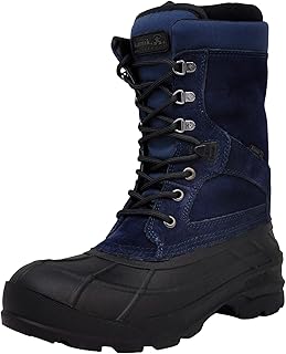 mens blue winter boots