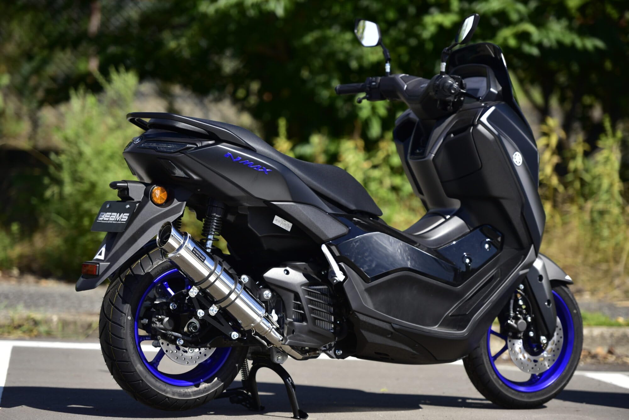Nmax125(SEL1J)ビームスマフラー　R-EVO2ステンレス　美品 Amazon | ビームス(BEAMS) バイク用 R-EVO2ステンレスSP N-MAX 8BJ