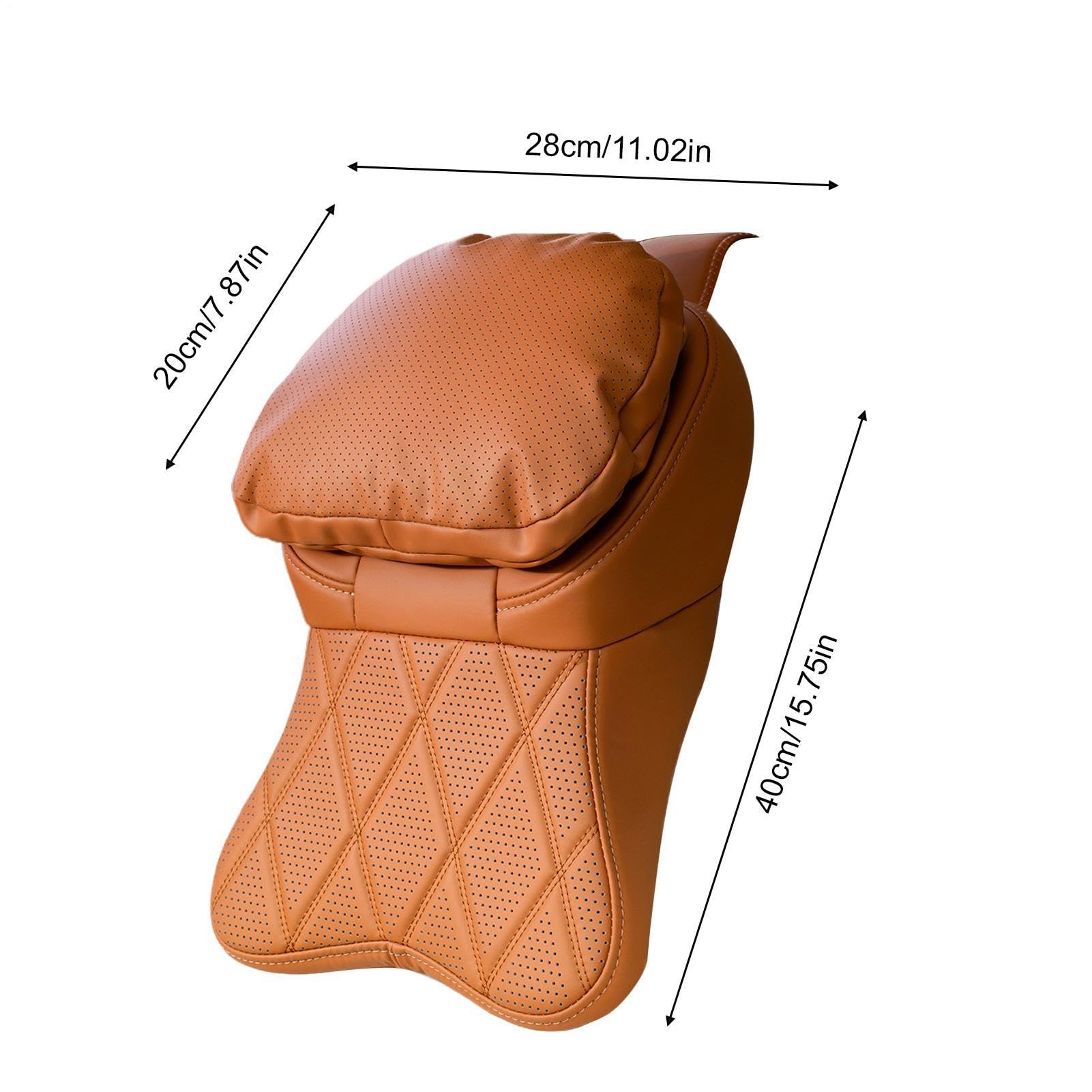 Oreiller De Nuque Voiture Coussin Ergonomique avec Sangle Ajustable | Oreiller Pour Voiture pour la conduite les trajets en camion en avion les déplacements