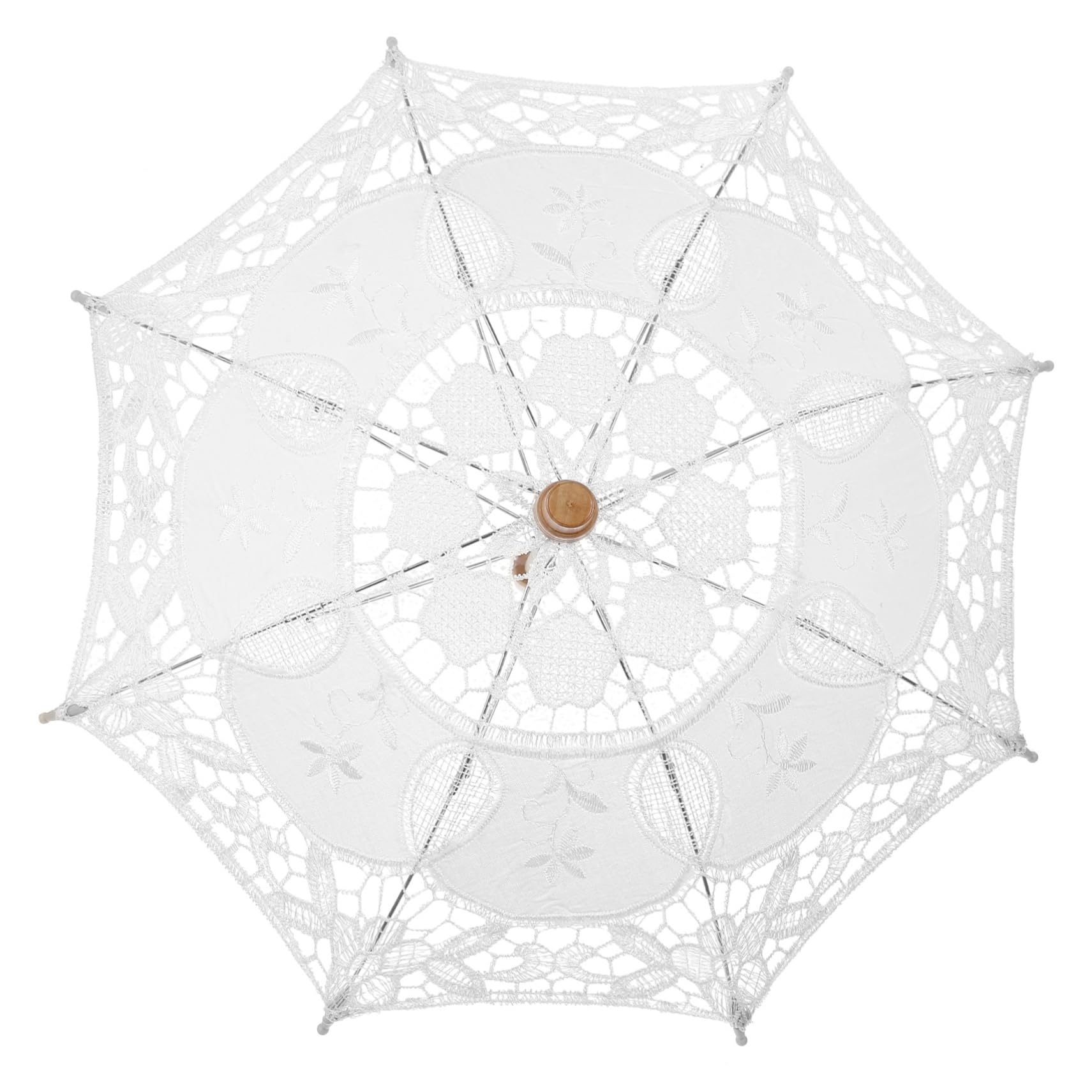 BESTonZON 3 parasol ślubny ślubna parasolka elegancka parasolka Dekoracja ślubna z welonem ślubnym wystrój vintage parasole na deszcz parasole ślubne rekwizyt parasola gotyk