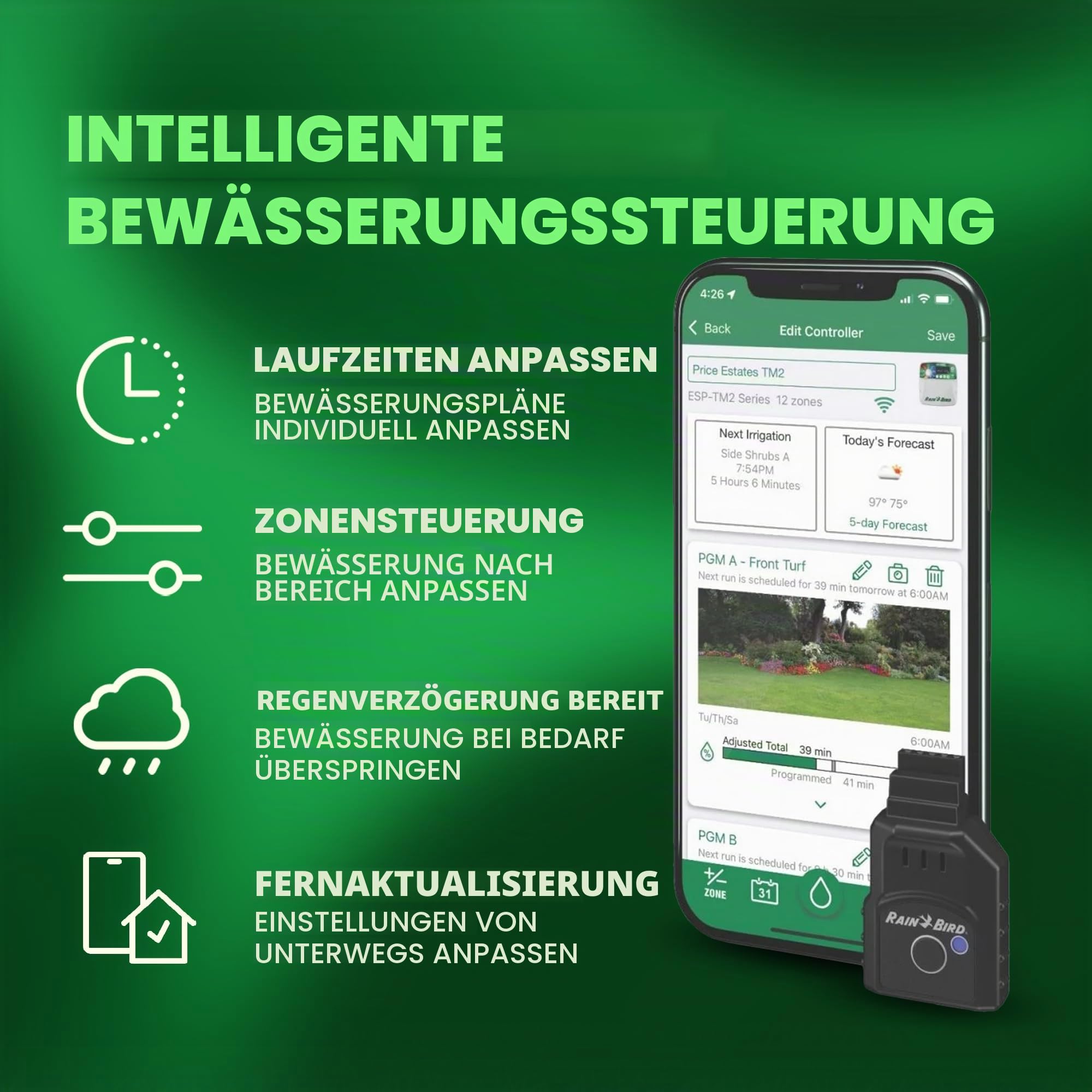 Rain Bird LNK2 WLAN-Modul für Bewässerungssystem