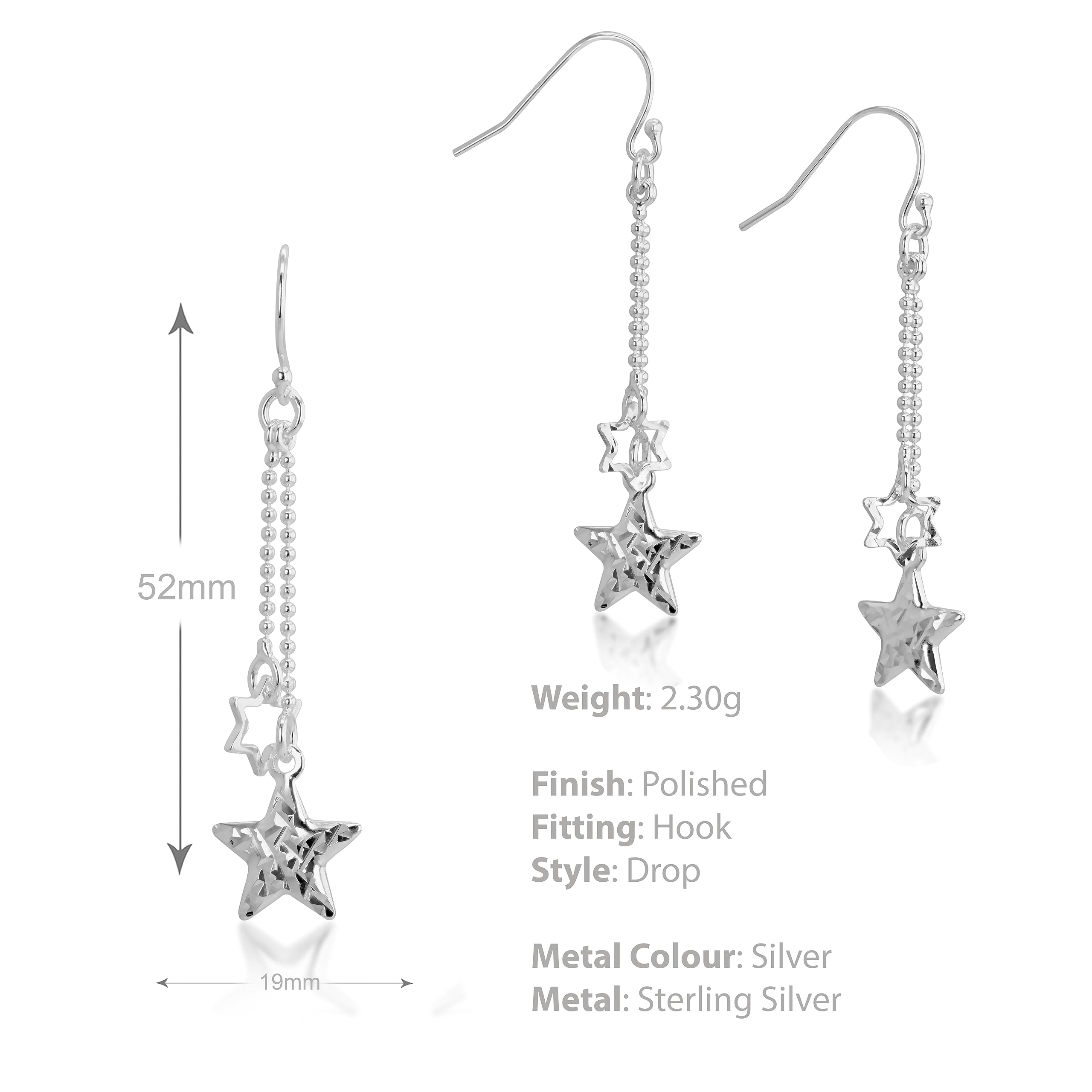 Tuscany Silver 8.54.3669 Pendientes de plata de mujer