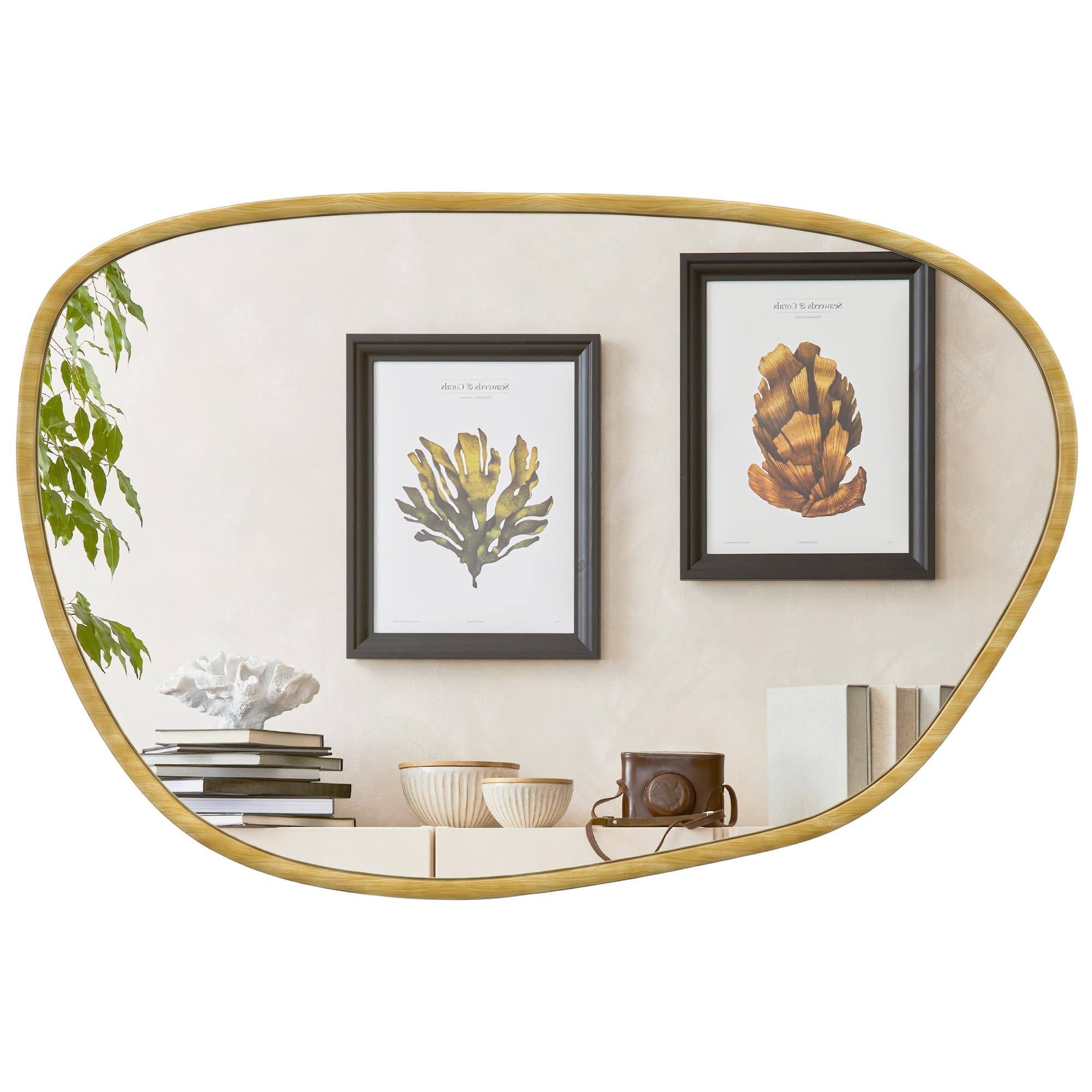 HOMCOM Miroir Mural