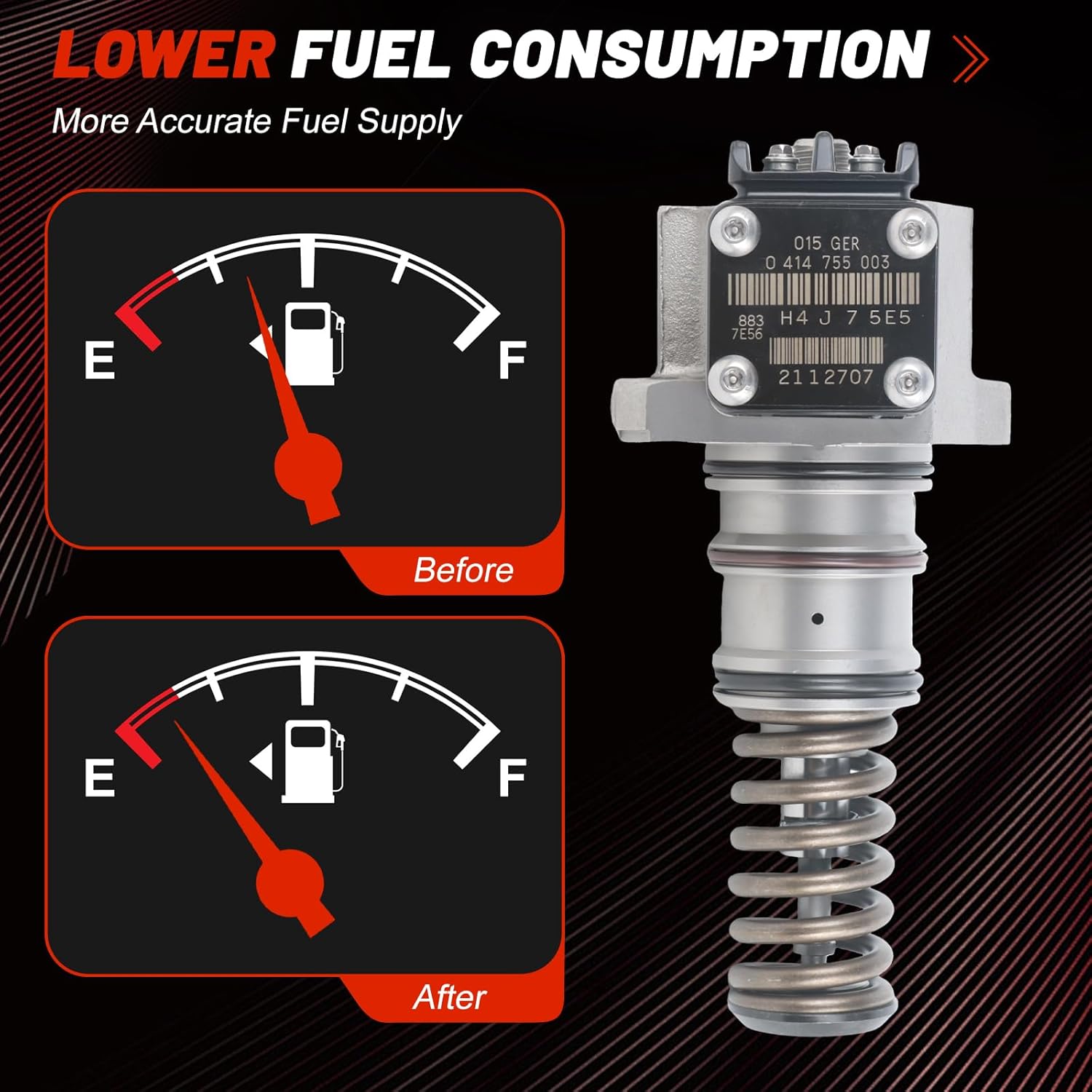 0414755003 0414755002 313GC5222M 0986445001 Electronic Unit Pump for Mack 247 E7 E7-530 Truck Renault Magnum E.TECH MIDR 06.24.65 A46 B46 C46 400 440 480
