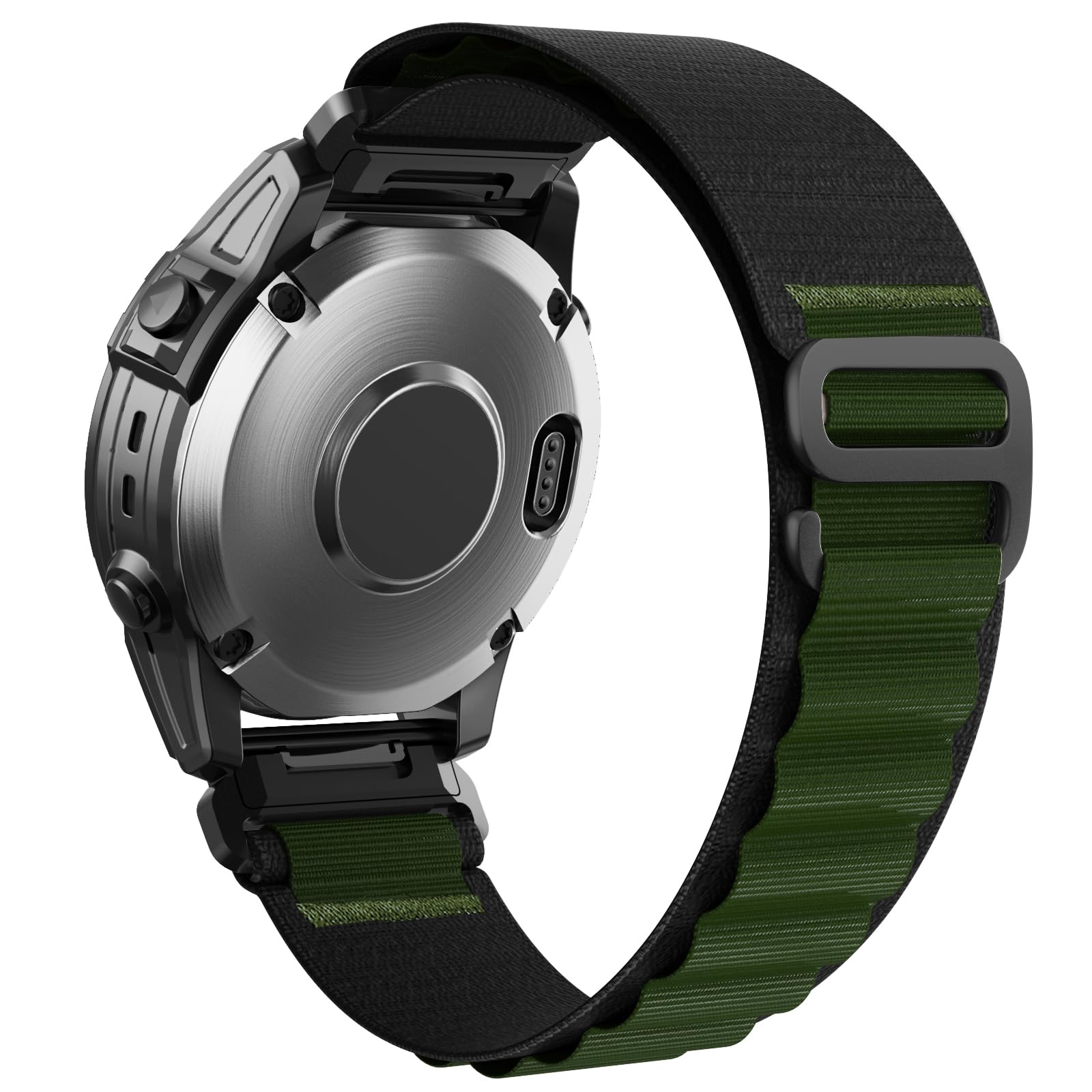 EKINGEEK 26mm Quick Fit Armband für Garmin Fenix 7X/6X/5X/3, Epix Pro Gen 2 (51mm), Fenix 8 (51mm), Nylon Uhrband für Enduro/Tactix/Descent/Quatix/D2 – Weiches, atmungsaktives Ersatzarmband