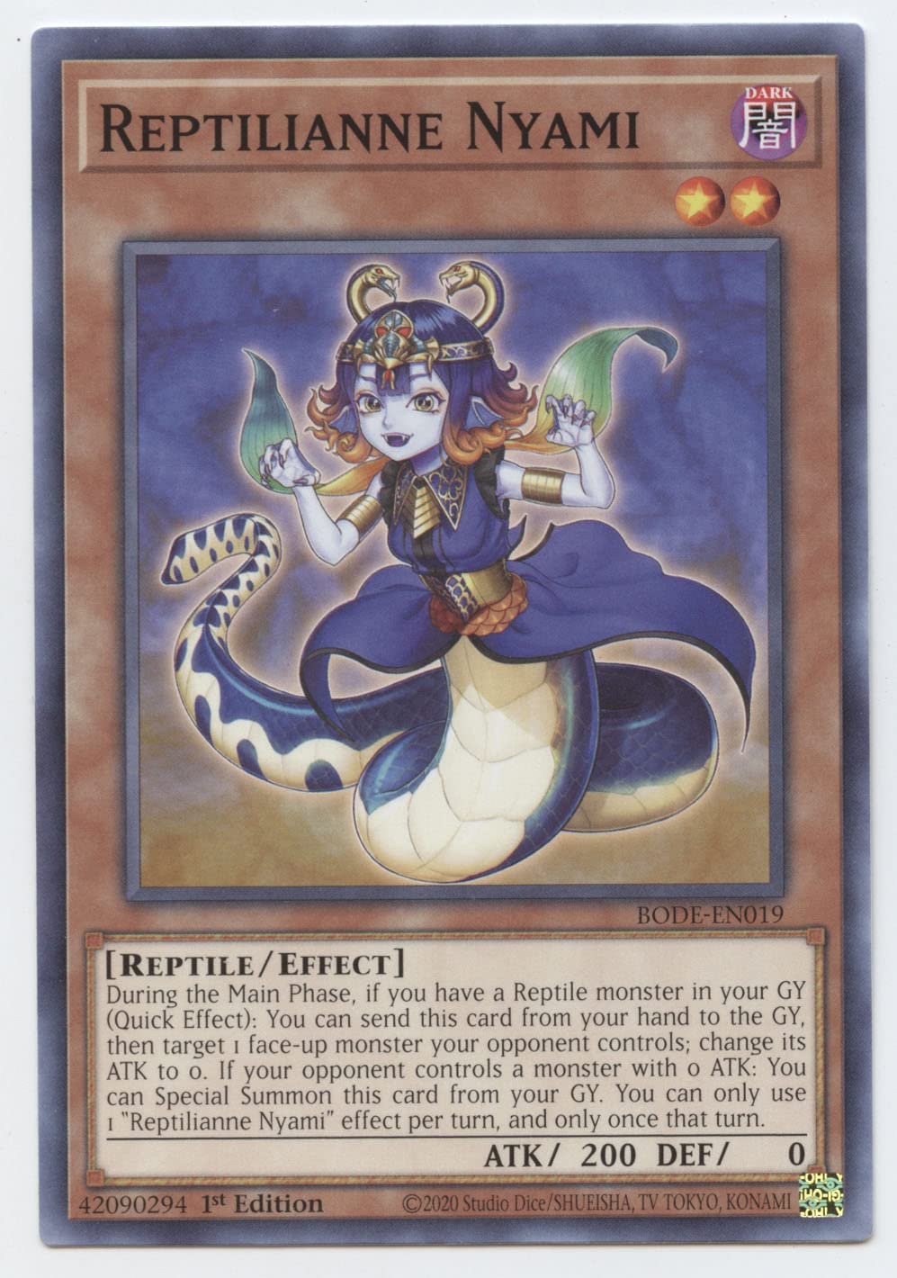 Reptilianne Nyami - BODE-EN019 - Common - 1st Edition