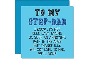 Humorous Step Dad Father's Day Gift