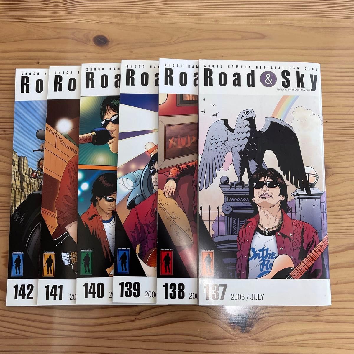 Amazon.co.jp: 浜田省吾 ファンクラブ会報 No.137〜142 6冊 : おもちゃ