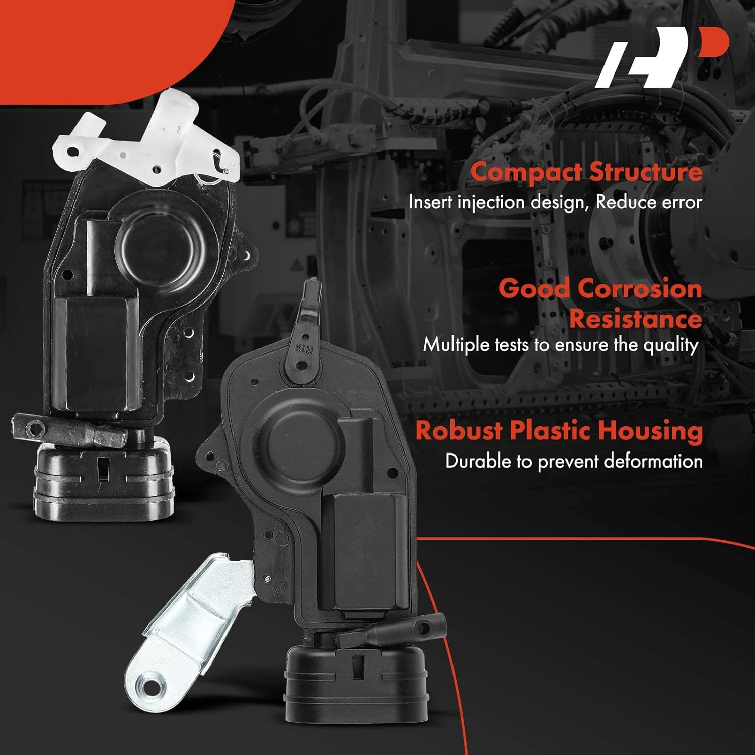 A-Premium Door Latch Lock Actuator Compatible with Toyota Vehicles - 4Runner 2000 2001 2002, Sport Utility - Front and Rear, 4-PC Set, Replace# 6914035060