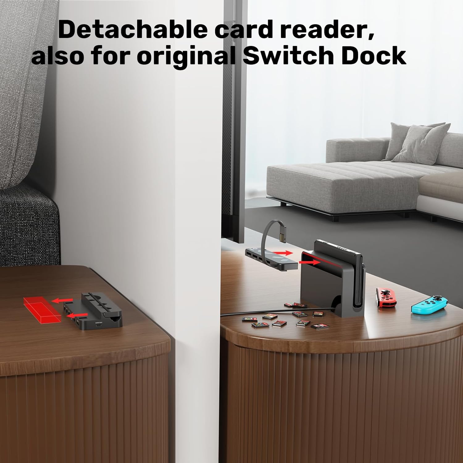 Step-by-step guide for connecting the Unitek Switch Dock Station