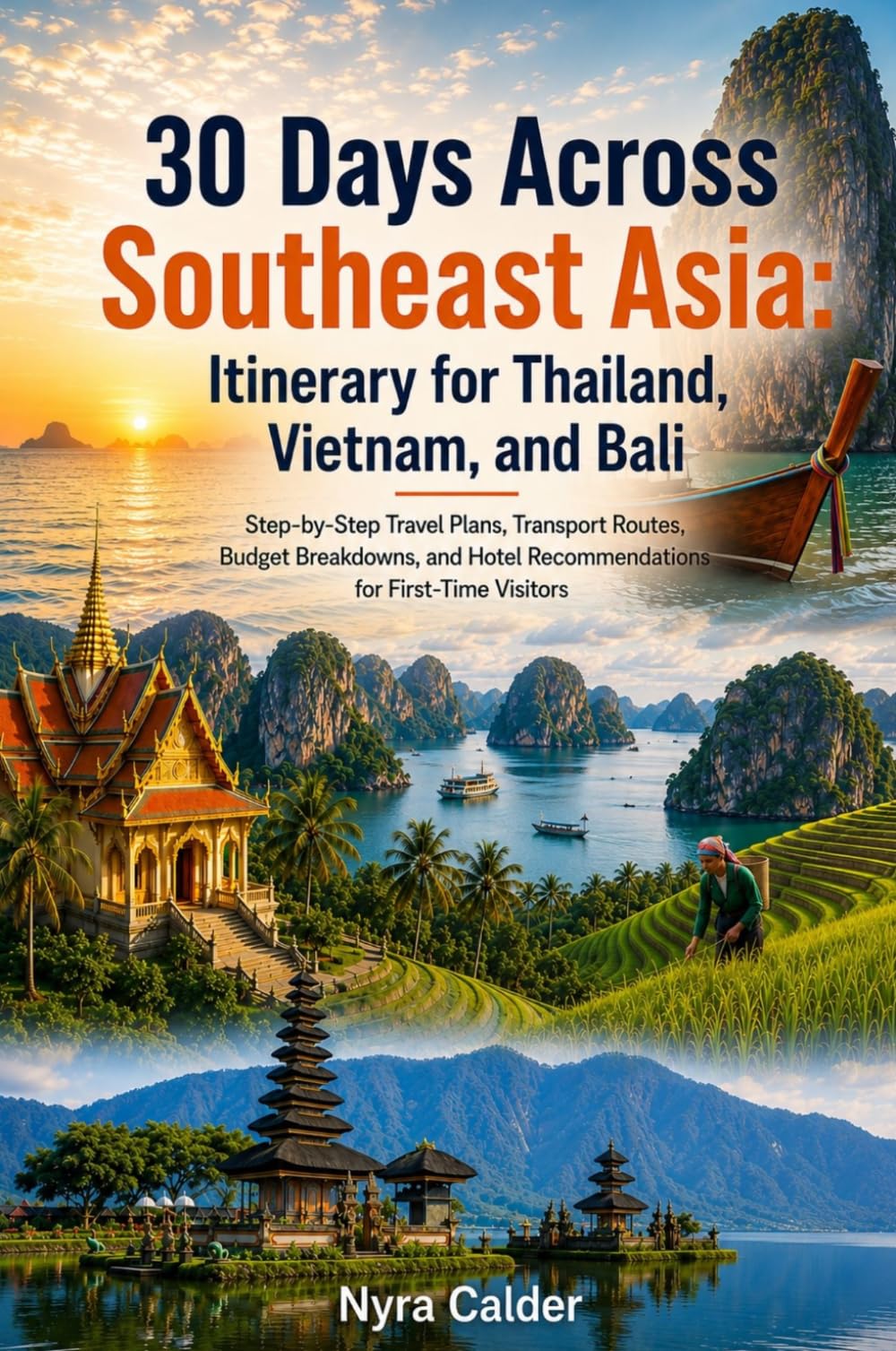 30 Days Across Southeast Asia: Itinerary for Thailand, Vietnam, and Bali: Step-by-Step Travel Plans, Transport Routes, Budget Breakdowns, and Hotel Recommendations for First-Time Visitors