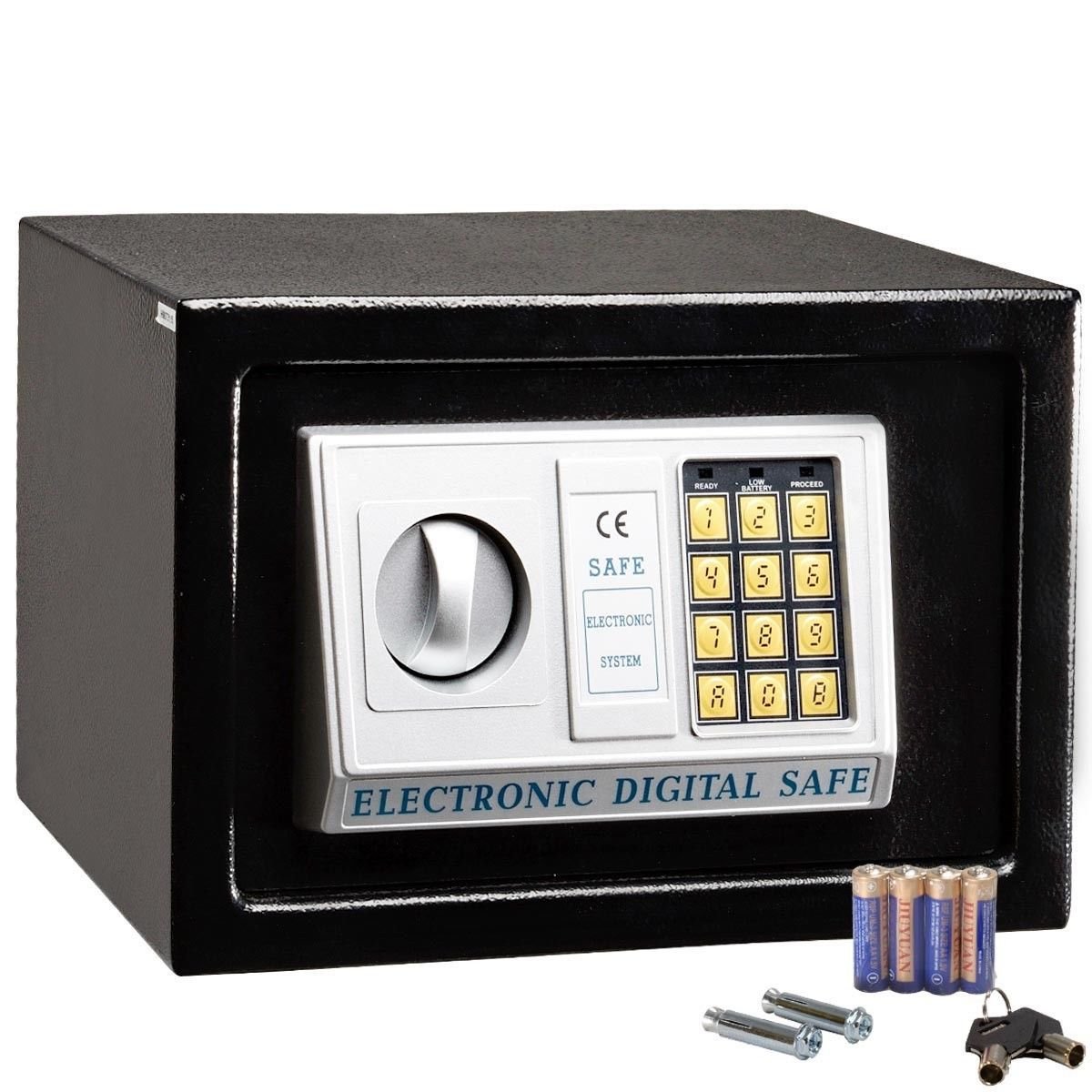 Shopperchoice 12 Electronic Safe Box Digital Security Keypad Lock Office Home Hotel Black by Shopper