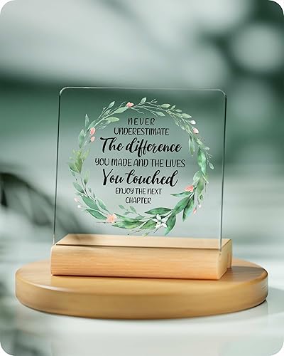 Miniatura 8 de Regalos de jubilación para mujeres, regalos de despedida para compañeros de trabajo, hombres, compañeros de trabajo, jefe líder, colega, amigos,