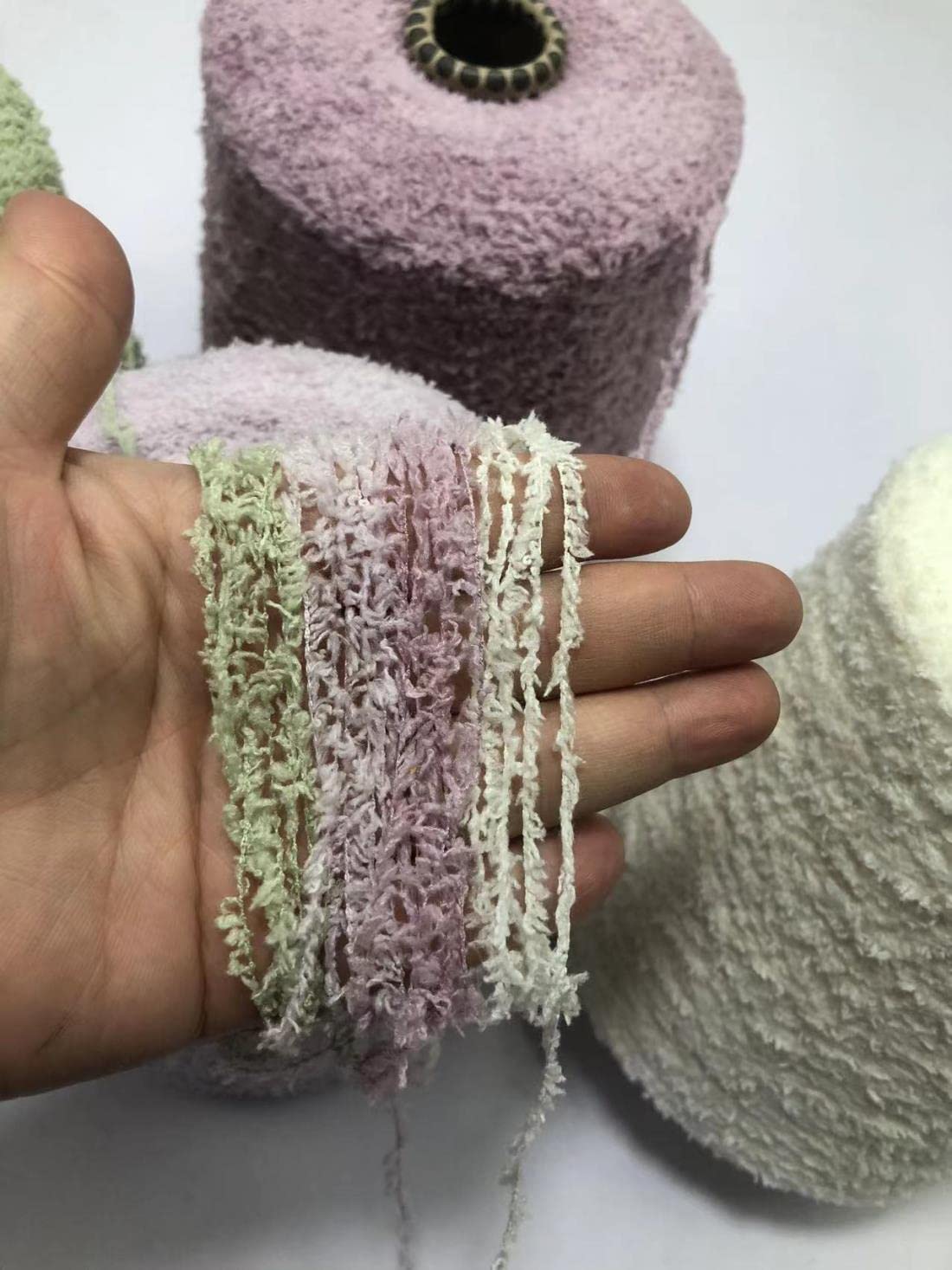 Hilo de Lana de 750g para Tejer a Mano, Hilo de Punto de poliéster, Hilo de Ganchillo Suave, suéter, Sombrero, Hilos de línea DIY