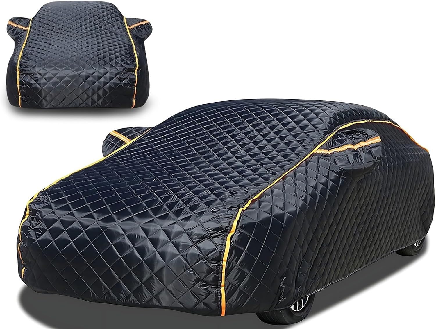 Bache Voiture Exterieur Anti Grele pour Renault Megane 4, Bache Voiture Imperméable et Épaissie, Housse de Protection Extérieur Contre Pluie Soleil Poussière w23x