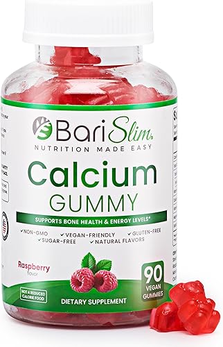 Miniatura 13 de BariSlim Gomitas bariátricas de calcio – Vitaminas bariátricas especialmente formuladas para pacientes después de una cirugía de pérdida de peso –