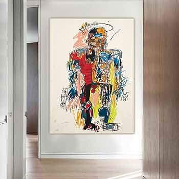 ジャンミシェルバスキア　抽象絵画ファインアートキャンバス絵画プリントギャラリー ジャンミシェルバスキア 抽象絵画ファインアートキャンバス絵画