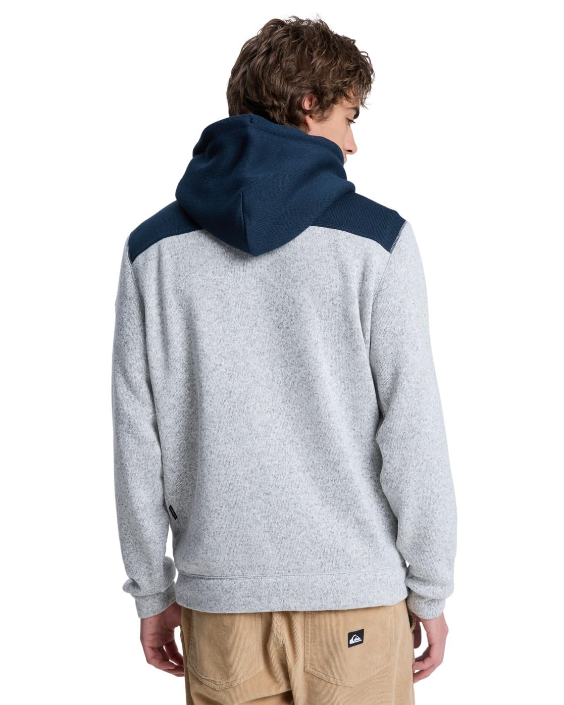 Quiksilver Keller Block Zip Suéter cárdigan Hombre (Pack de 1)