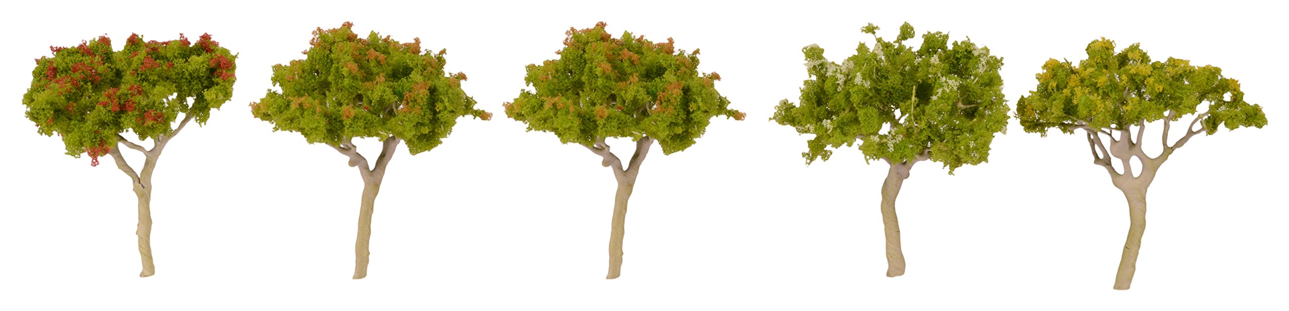 mjmodels architectural miniature tree (80 mm, pack of 5)-Multi color (B077Z53TQT) Amazon Price History, Amazon Price Tracker