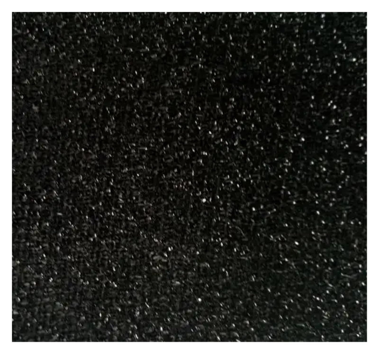 Tissu métallisé à paillettes noir en polyester brillant pour couture