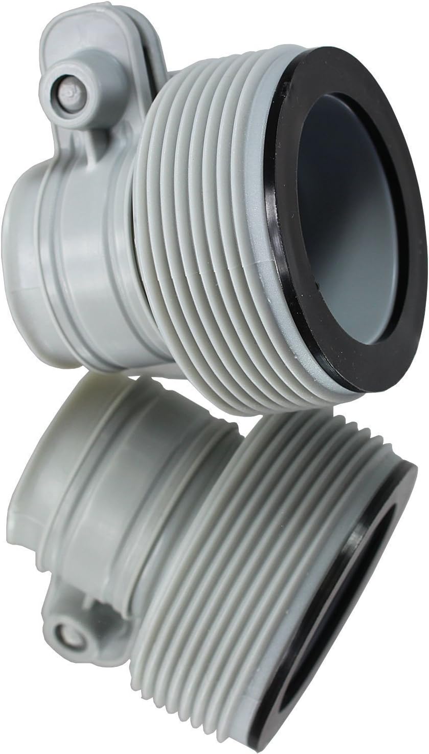 2 Intex Pool Filter Pump Connector Hose 38 – 32 Adaptor 10722 Bestway