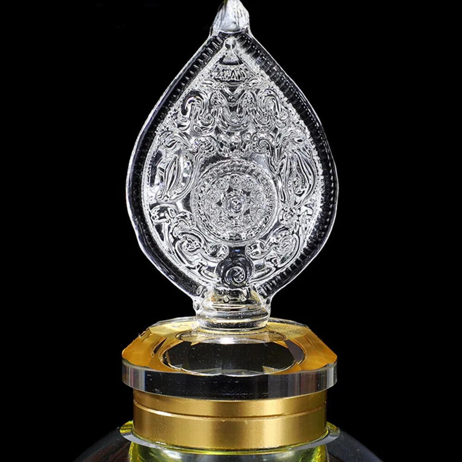 Sarira Dagoba świątynia świątynia kult, 15 cm 15 cm, pagoda religia tybetańska kryształowa stupa
