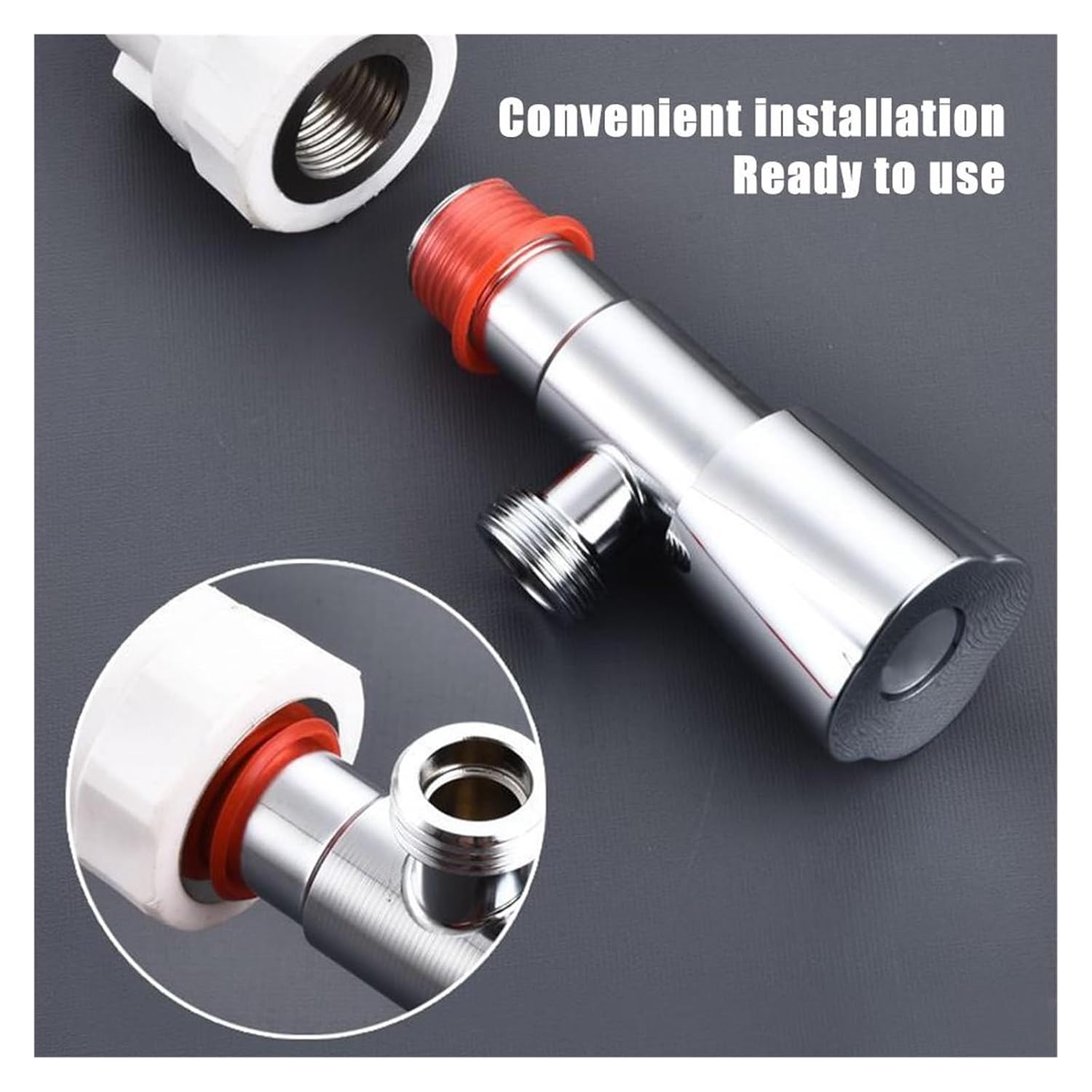 Solid Rubber Stoppers, 10/50pcs Faucet Leak-Proof Sealing Gasket PPR Pipe Faucet Plug End BSP Threaded Pipe Fittings Leak-Proof Seal Buckle (Color : 50pcs red, Size : 0.51 * 0.59 * 0.98 inch) (Color