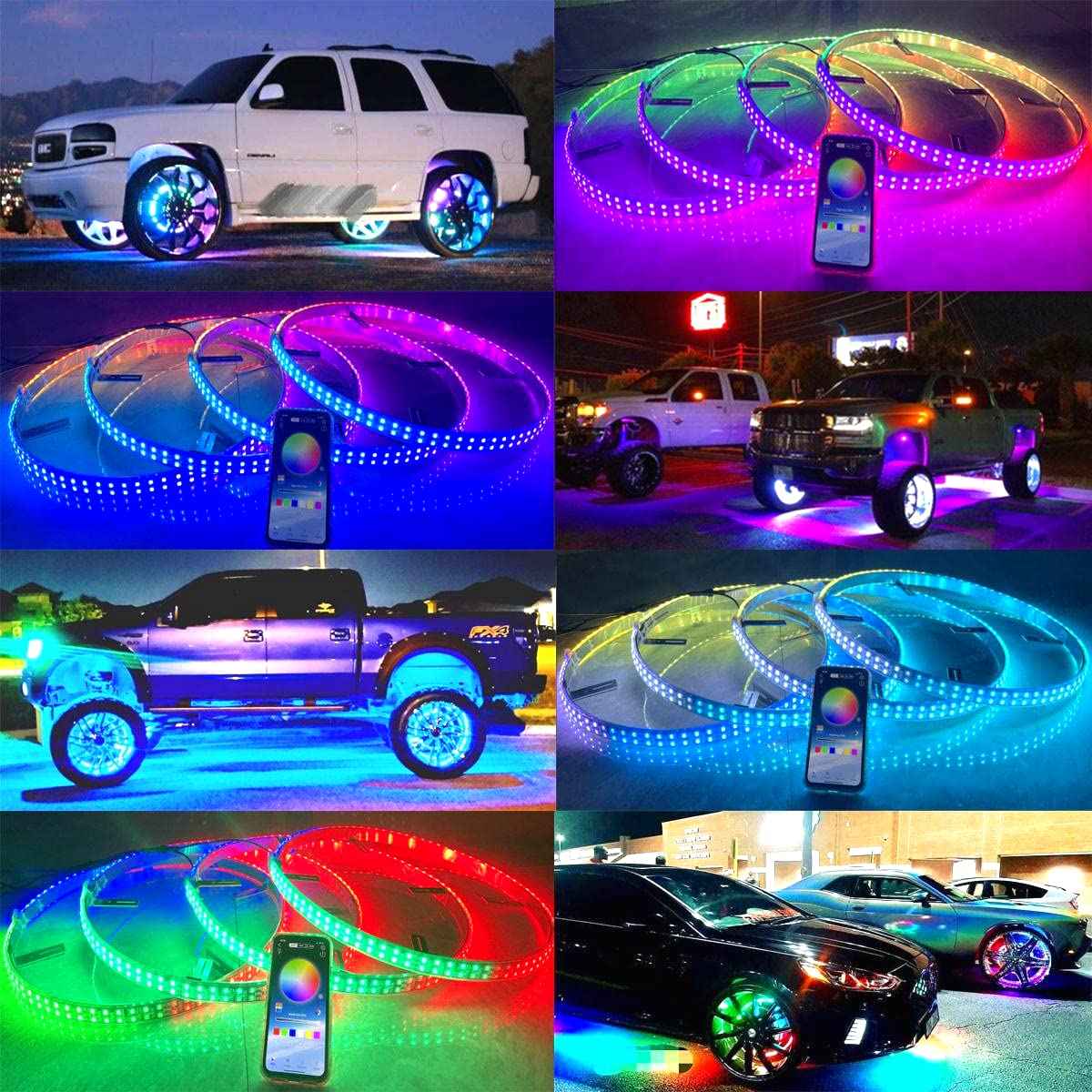 Tzvmny Lighting RGB Dream Chasing Color Flow Series 17.5