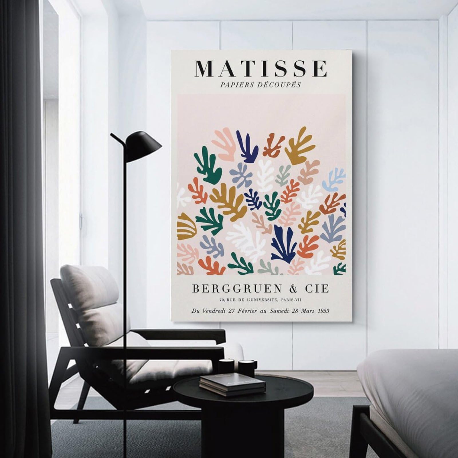 アンリ・マティス THE CUT-OUTS 額装ポスター Amazon.co.jp: Henri Matisse ポスターマティスカットアウト
