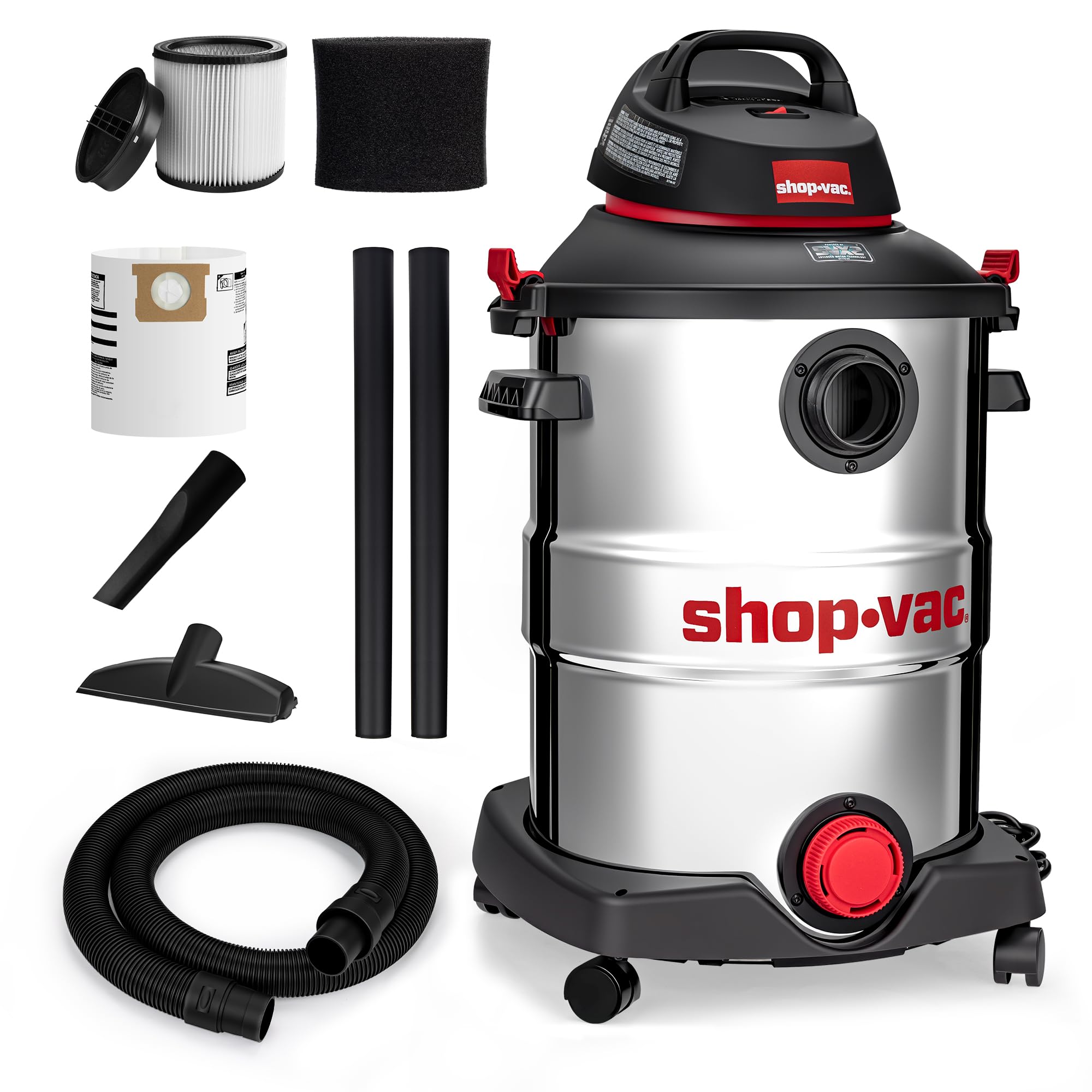 Amazon.com: Shop-Vac 5989505 12 Gallon Wet/Dry Vacuum, 5.5 Peak HP