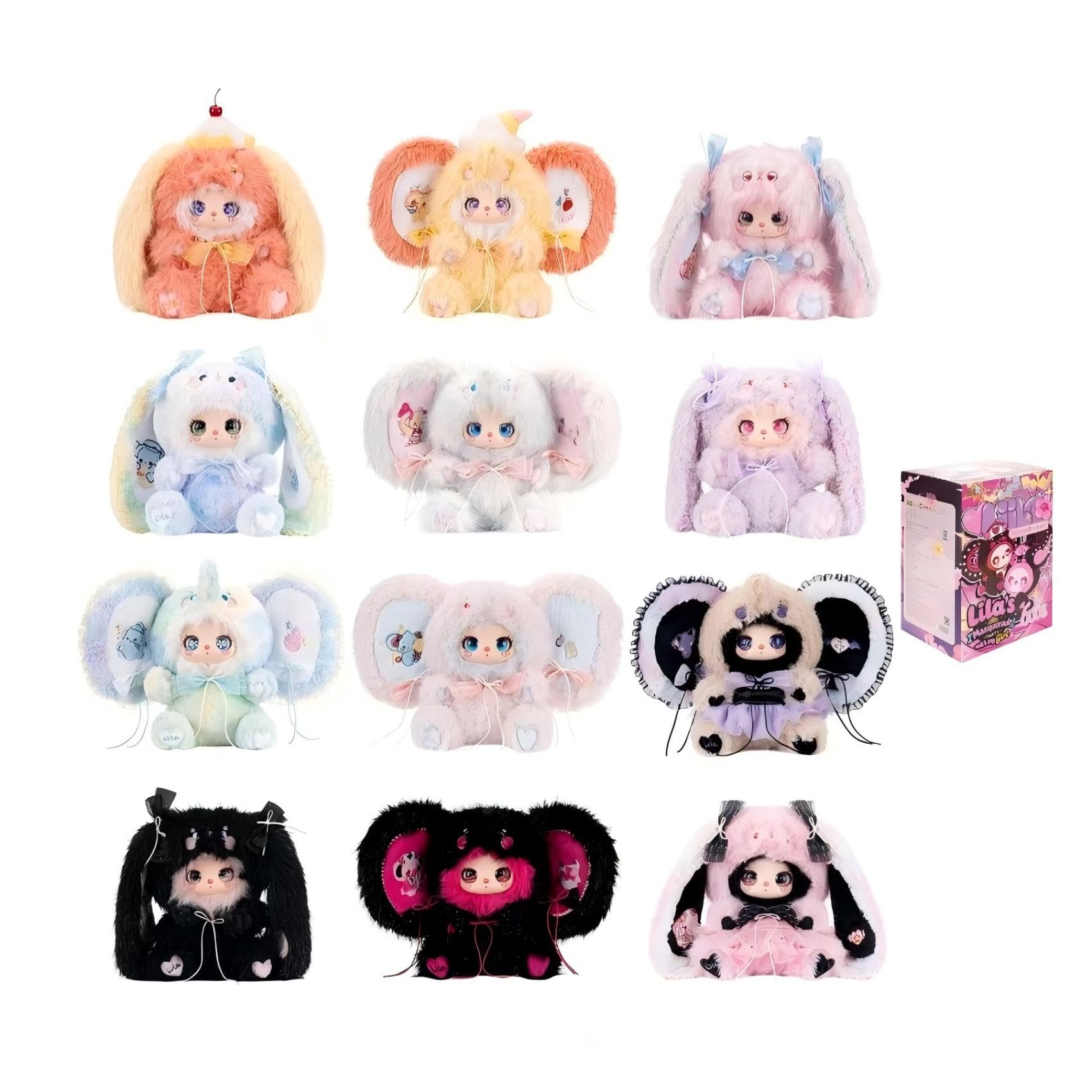 Amazon.co.jp: 【LIILA TOYS】600% 大サイズ 小象＆小兎子 V3 シリーズ