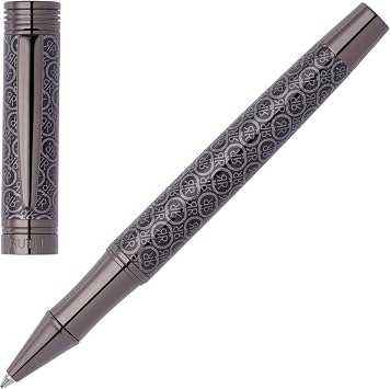 Cerruti 1881 Rollerball Pen Logomania Grey | Black Ink | Gift Box