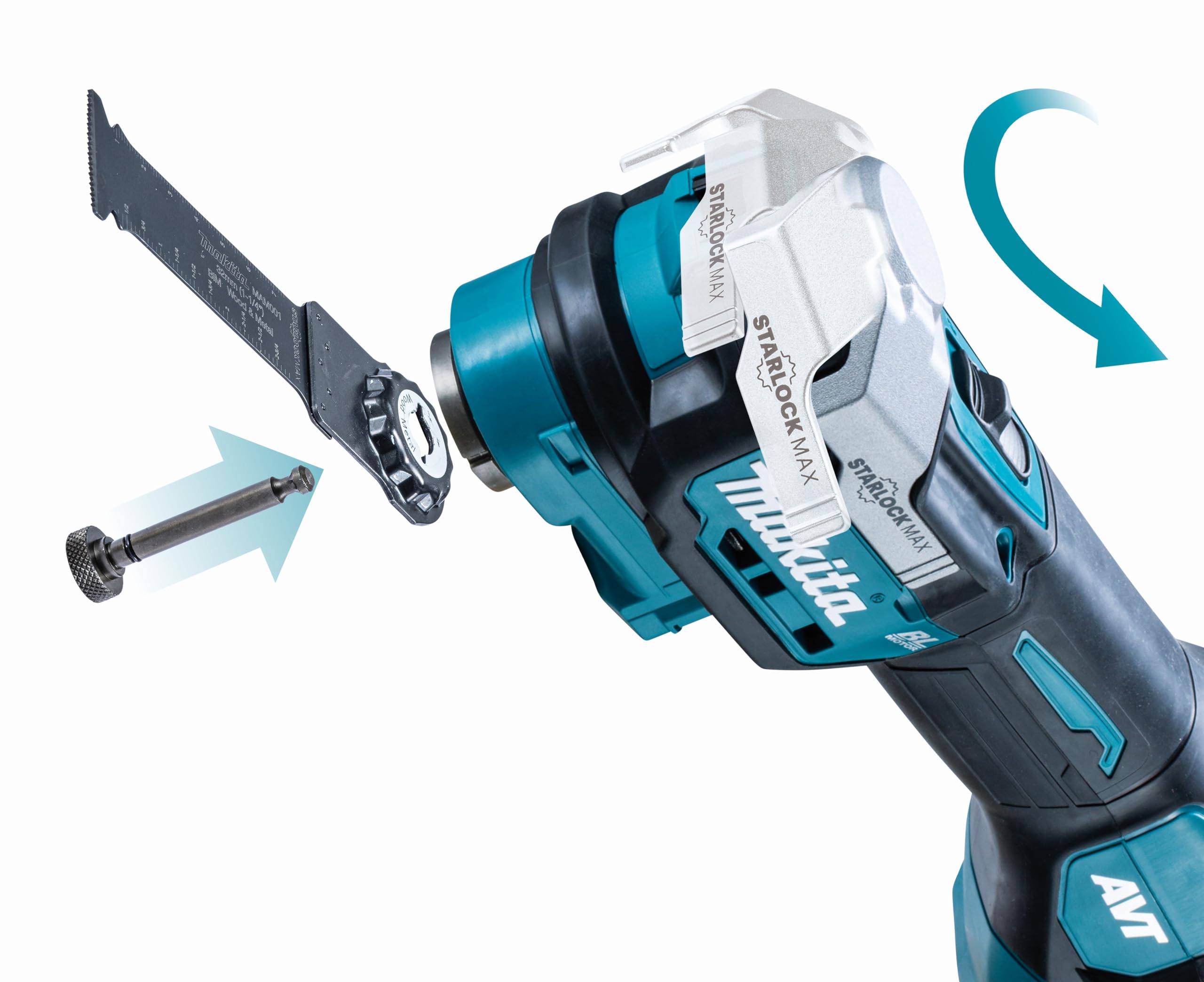 Makita TM001GZ03 Attrezzo multifunzione a batteria 40 V max