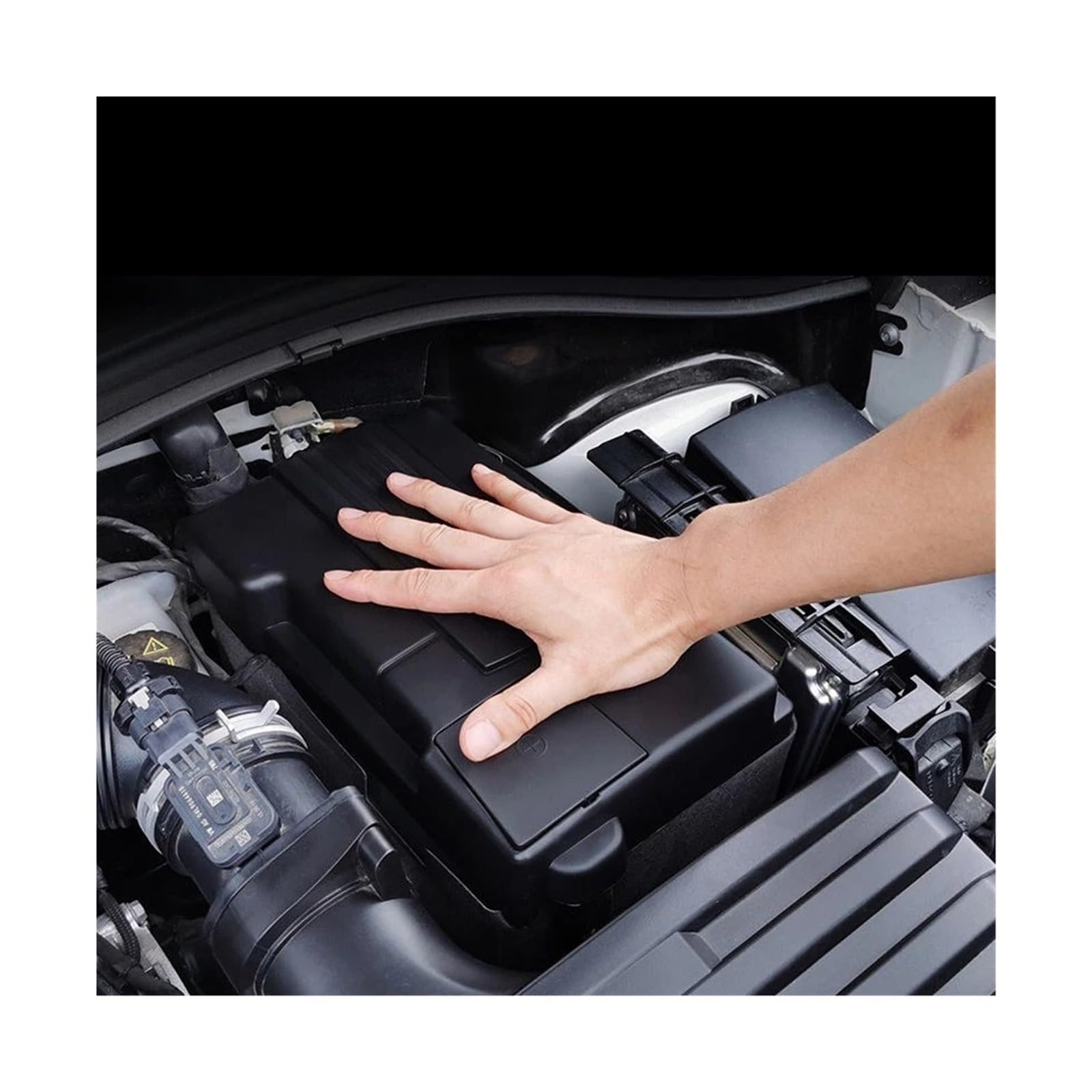 Car Battery Cover,Fit For Roewe RX3 2017-2023 RX3 Pro Totoro Lomemo Battery osłona dodatniego bieguna akumulatora samochodowego