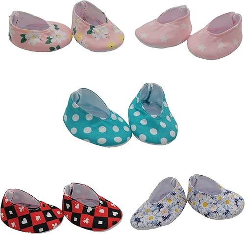 Miniatura 1 de Zapatos de muñecas recién nacidas para muñecas de bebé de 18 pulgadas, accesorios de muñeca de bebé, zapatos para muñecas de 17 a 18 pulgadas