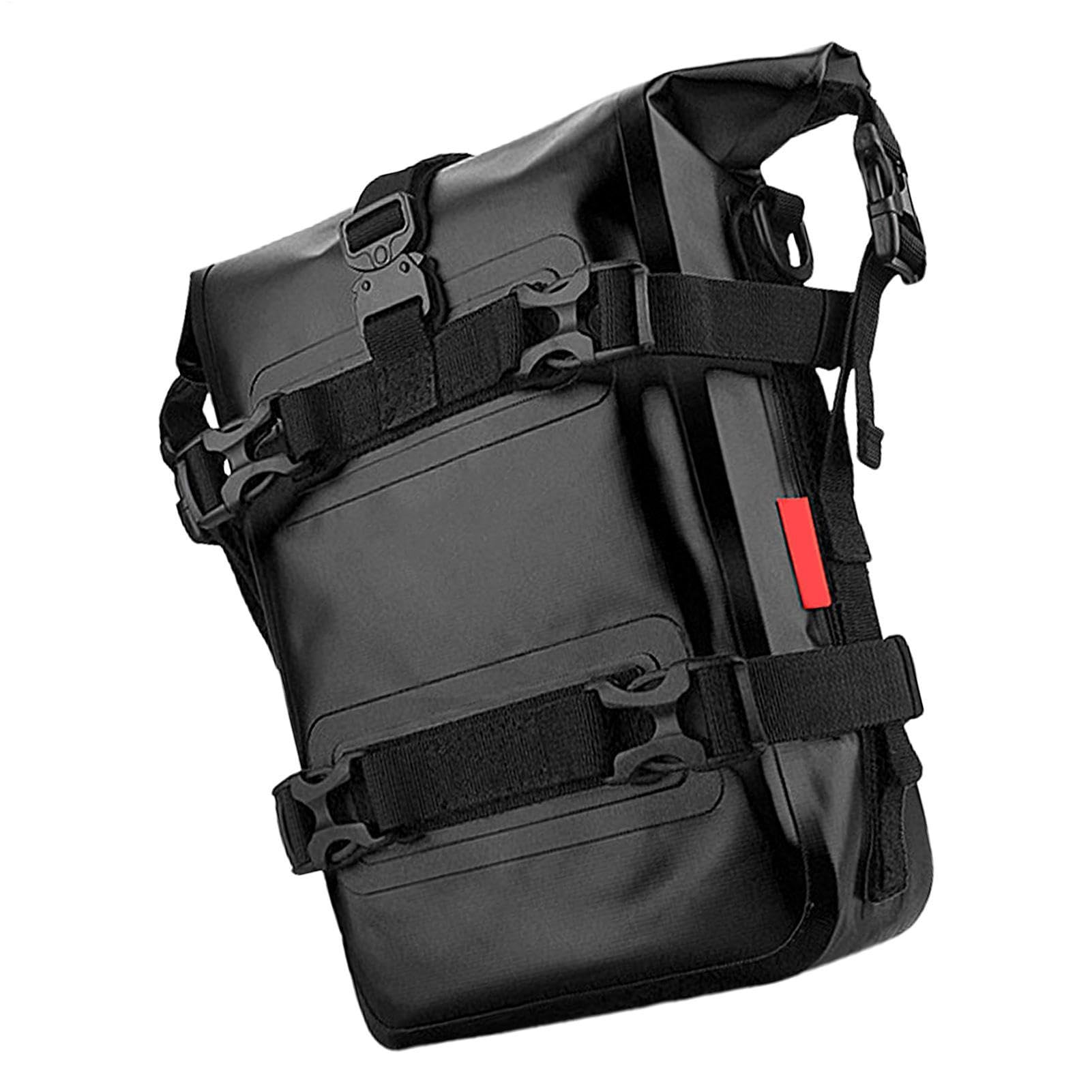 Borsa paraurti per moto Plato 500D PVC – 31x23x10cm | Borsa da viaggio impermeabile con barra antiurto per telaio, organizer da equitazione | Borsa laterale per moto per guanti, occhiali da sole