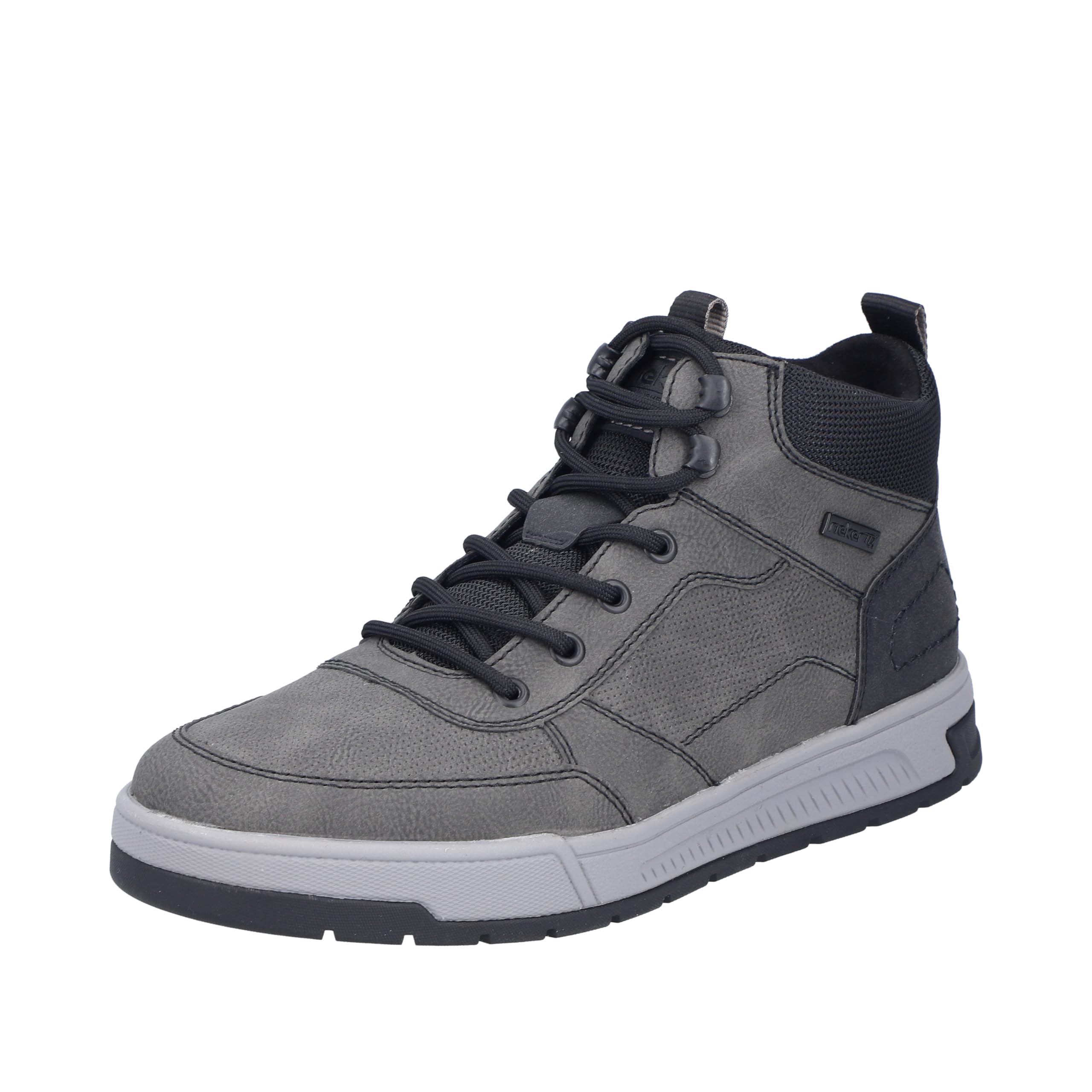 Rieker Men's 36020 Lace-Up Boots, Grey, 45 EU, gray, 10.5 UK