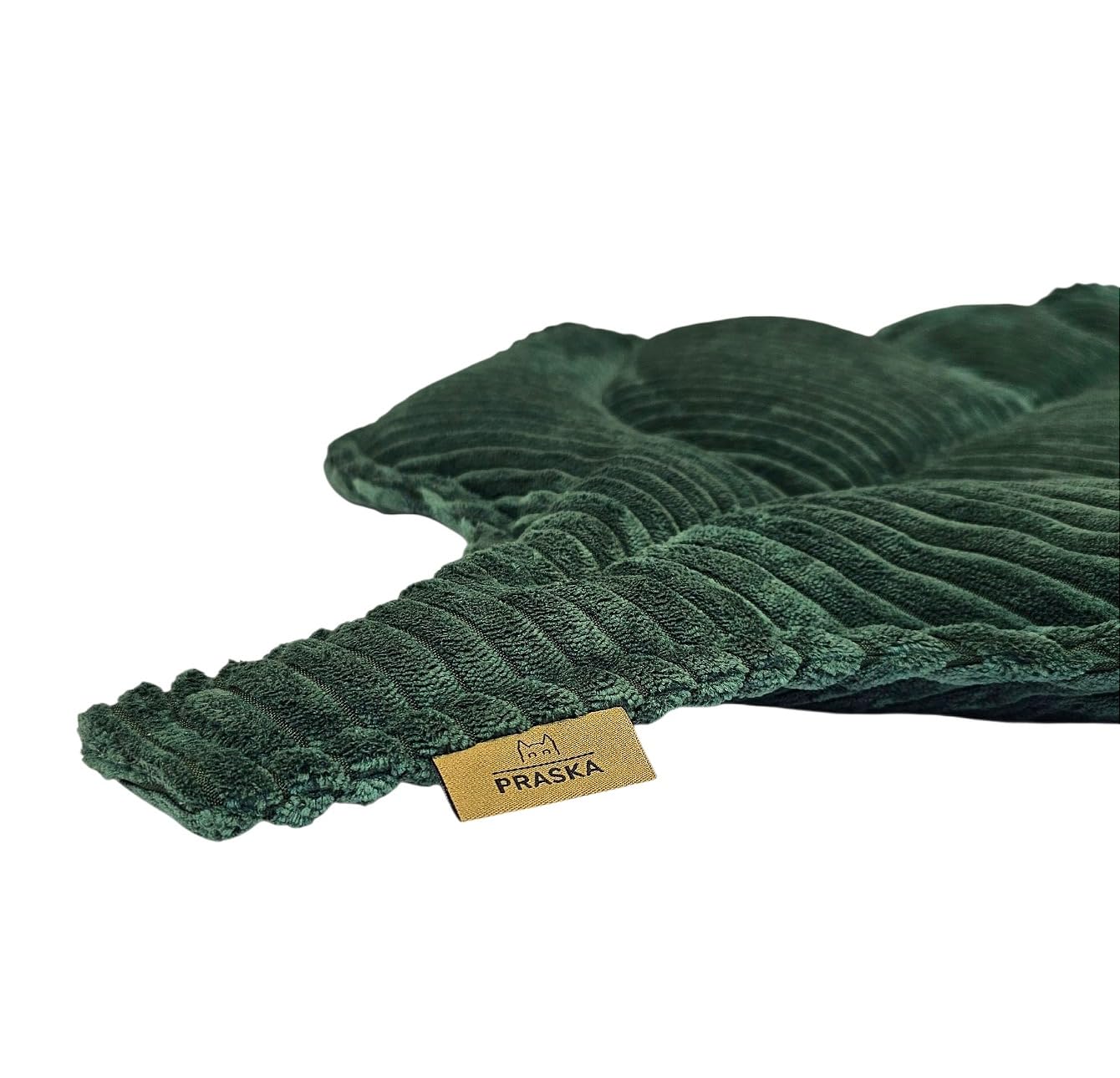 PRASKA Katzendecke Haustierbett - Kuscheldecke Katzenmatte für Hunde und Katzen 75x55cm Blatt Katzenbett, Katzenkissen Weich waschbar - Katzenschlafplatz Katzenkorb Katzensofa, Kitty Blanket