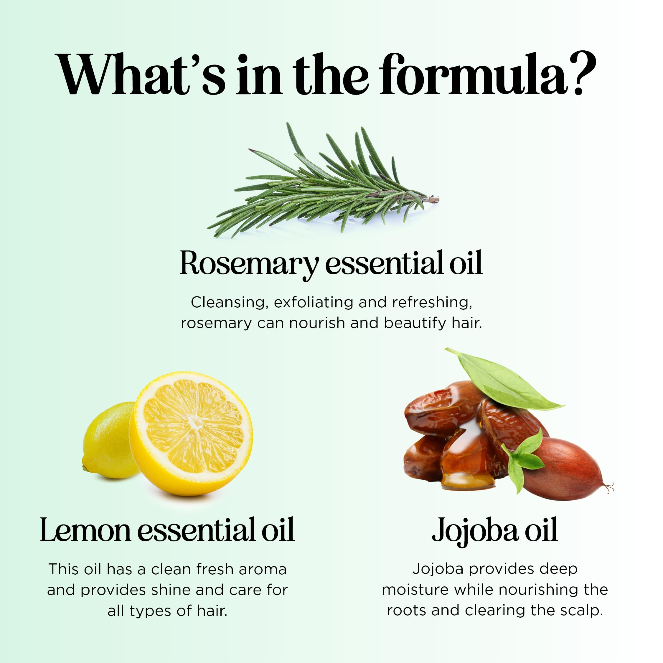 Shampoo sgrassante vegano, senza solfati e parabeni, pulizia profonda per capelli grassi e cuoio capelluto, oli essenziali chiarificanti, 739 ml