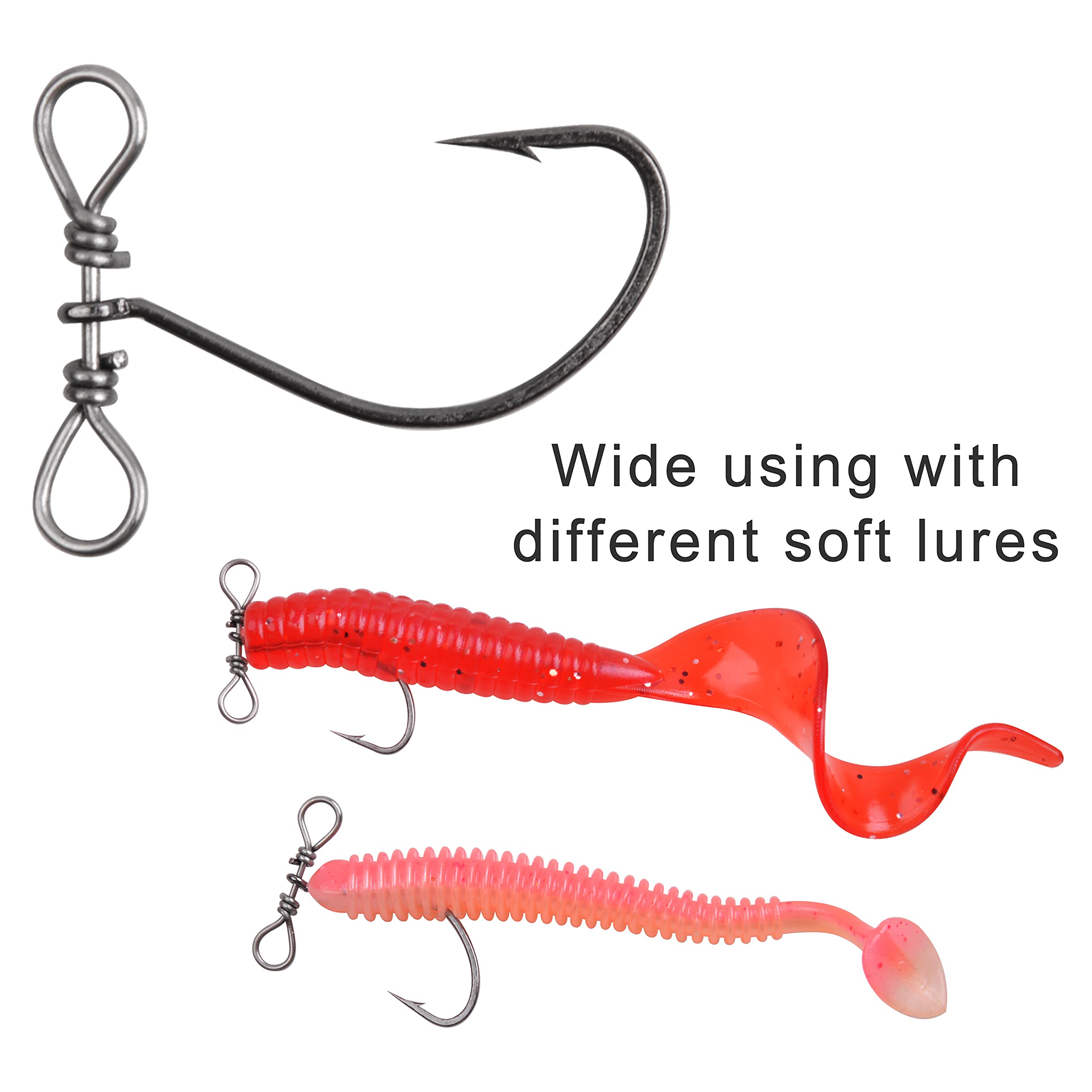 dropsy fish hooks Drop Shot Fishing Hooks,40pcs Dropshot Inline Drop Shot Rig Worm Hooks with Swivels for Bass Perch Catfish Walleye Saltwater Freshwater (40) : Sports & Outdoors Knob:Black Round Abu Garcia Revo Rocket Fishing Hook Removal Tool