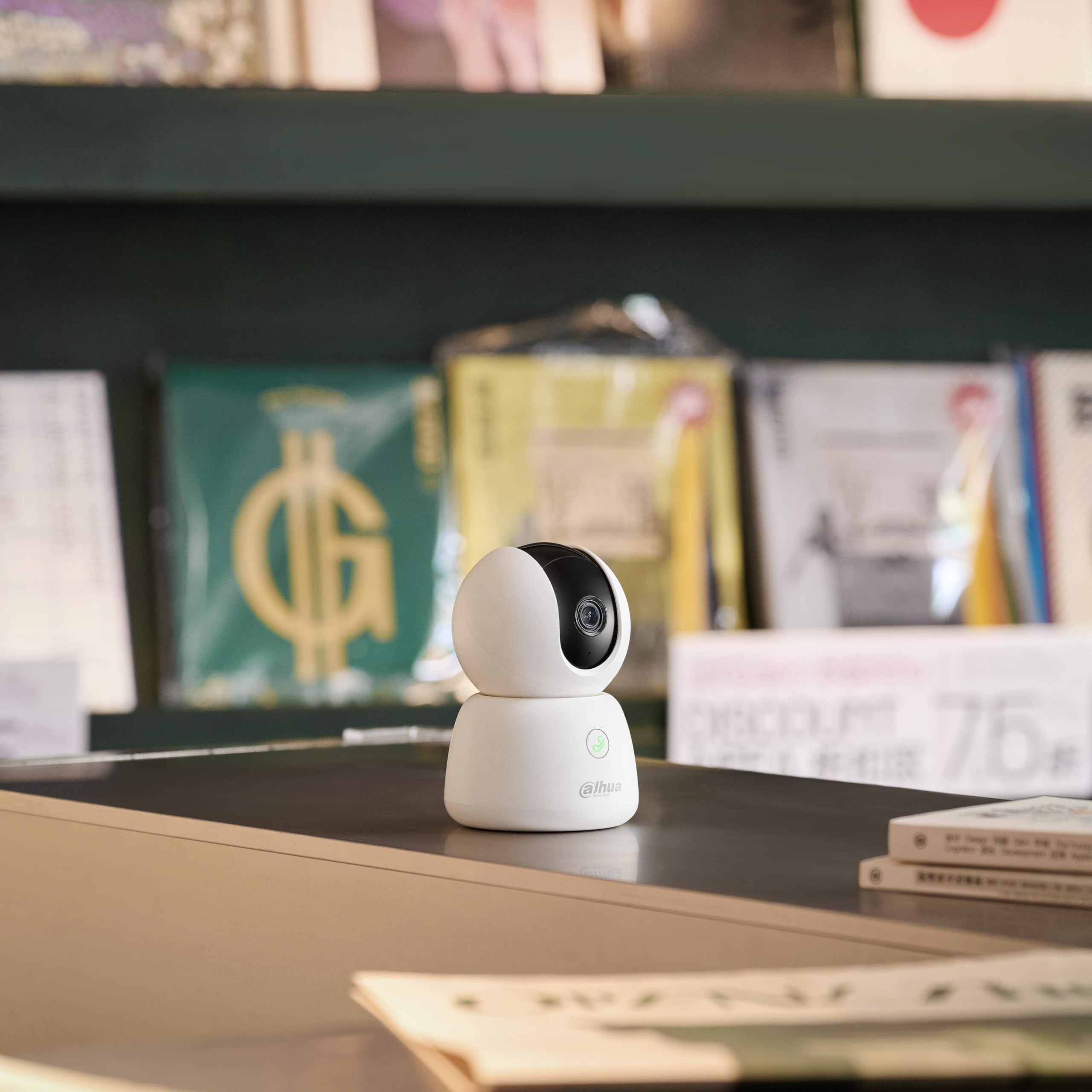Dahua Hero B1 - Telecamera di sicurezza WiFi da 5 MP con funzione di rotazione e inclinazione, riconoscimento personale, sirena integrata, monitoraggio intelligente