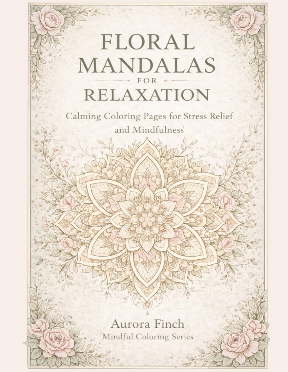 Floral Mandalas for Relaxation: Bloom-Inspired Patterns for Inner Peace & Mindfulness (Aurora Finch Mindful Coloring)