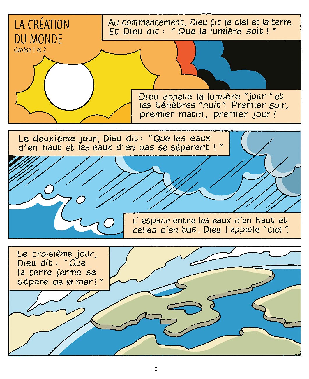La bible pour les enfants en BD (L'Evangile en BD)
