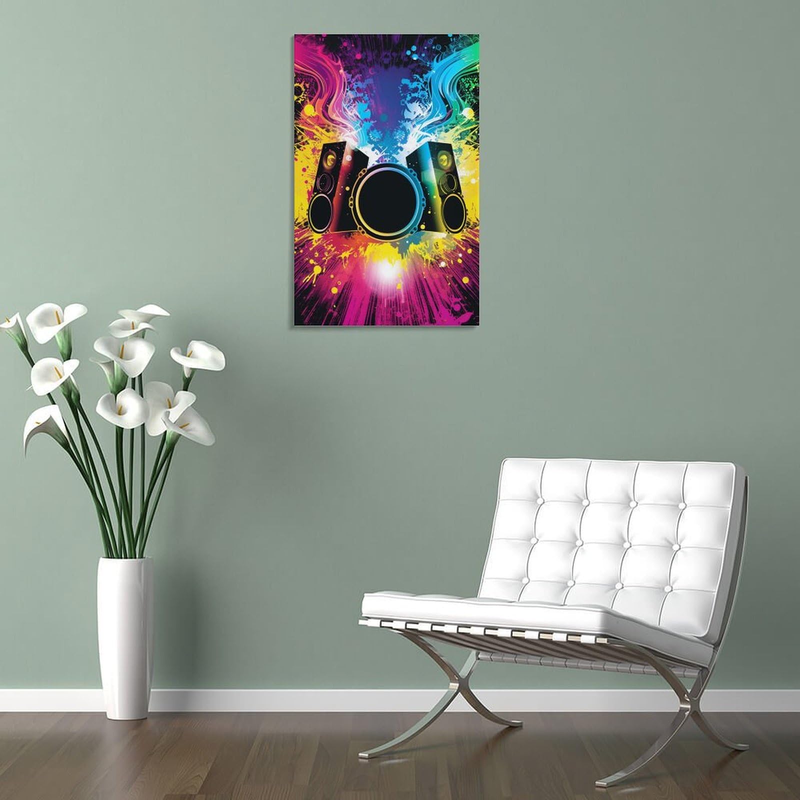 DHBANEIOK Konzert Leinwand Bilder,Wand Druck Gemälde Drucke Wandbilder,Modern Wall Art Poster Wohnzimmer Deko 20x30inch(50x75cm)