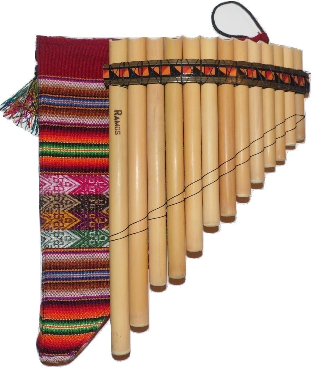 Peruvian Style Pan Flute 13 Pipes Case Included Amazon.co.uk