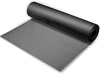 Helidrago Bearded Dragon Tank Liner Mat - Easy Clean Reptile Substrate Floor for 20-75 Gallon Leopard Gecko Lizard Tanks, Black