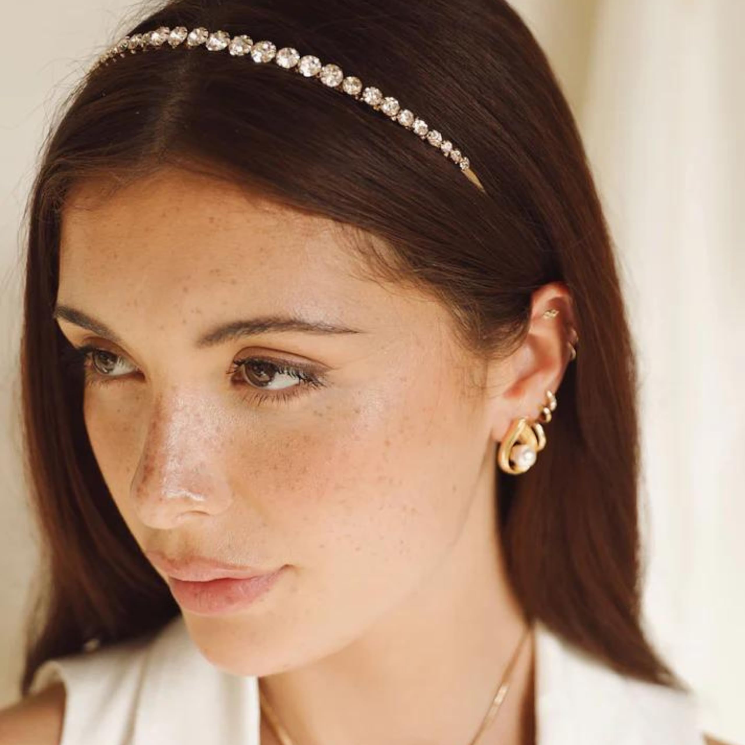 Amazon.com : Ettika Gold Headband. Hair Accessories, Gold  display picture 2