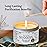 MAGNIFICENT 101 Study & Momentum Creation Candle for Success - 6 Oz White Tin - 35 Hour Burn Soy Wax - Sage, Bergamot & Sandalwood Scent - Energy Cleansing & Manifestation